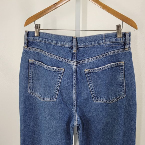FREE PEOPLE/ WTF lasso straight distressed jeans Sz 31 NEW - Picture 9 of 10
